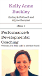 Mobile Screenshot of kellyannebuckley.com